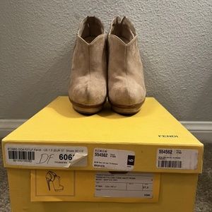 Authentic Fendi Booties